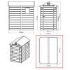 4x6 Plastic Shed - Jasmine - Image 5