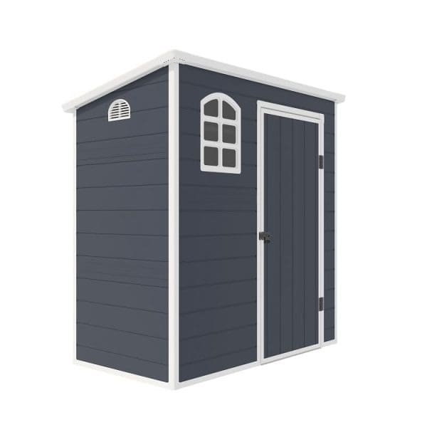 6x3 Plastic Pent Shed - Jasmine - Image 4