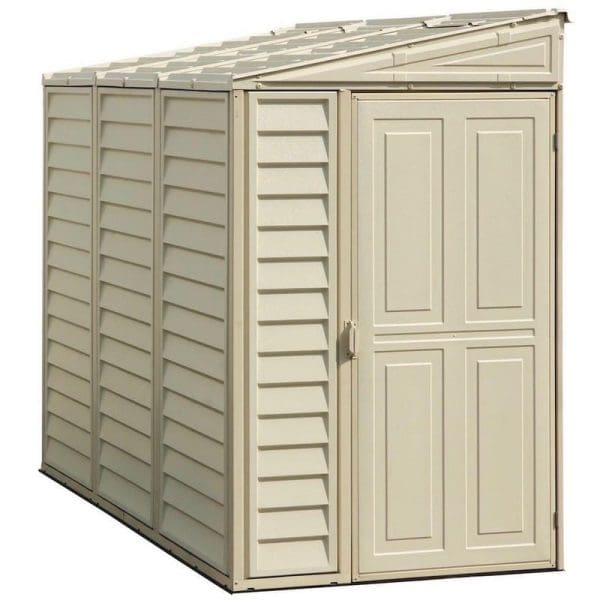 Lean To Shed 4x8 - Plastic Saffron - Image 4