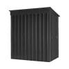 Lean To Shed 4x8 - Anthracite Grey Metal Lotus - Image 2