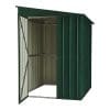 Lean To Shed 5x8 - Green Metal Lotus - Image 3