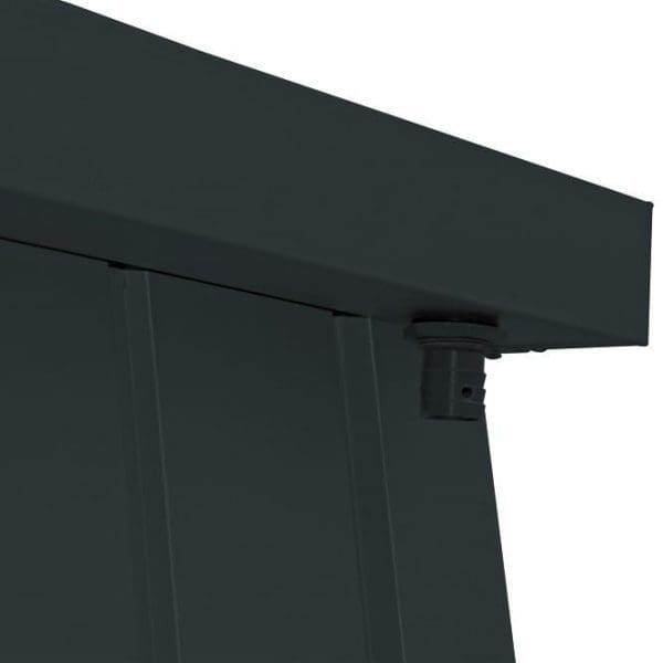 Metal Shed 8x6 - Falcon Double Door - Image 8