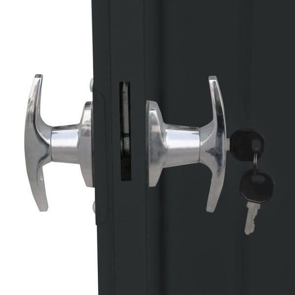 Metal Shed 8x6 - Falcon Double Door - Image 10
