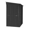 Lean To Shed 4x6 - Anthracite Grey Metal Lotus