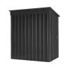 Lean To Shed 4x6 - Anthracite Grey Metal Lotus - Image 3