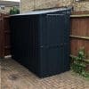 Lean To Shed 4x6 - Anthracite Grey Metal Lotus - Image 5