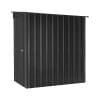Lean To Shed 4x6 - Anthracite Grey Metal Lotus - Image 4
