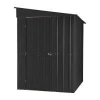 Lean To Shed 5x8 - Anthracite Grey Metal Lotus