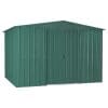 Metal Shed 10x6 - Green Lotus