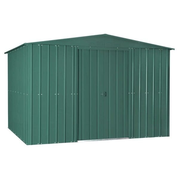 Metal Shed 10x6 - Green Lotus