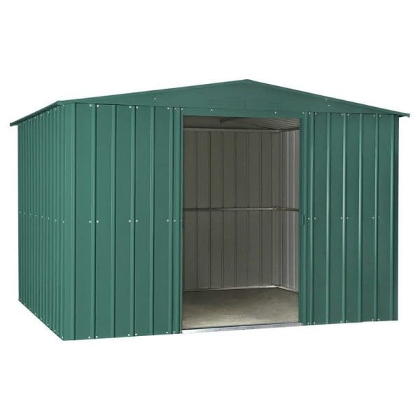 Metal Shed 10x6 - Green Lotus - Image 2
