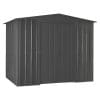 Metal Shed 8x3 - Anthracite Grey Lotus - Image 2