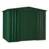 Metal Shed 8x3 - Green Lotus