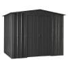 Metal Shed 8x5 - Anthracite Grey Lotus