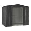Metal Shed 8x5 - Anthracite Grey Lotus - Image 2