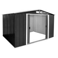 Metal Shed 10x8 - Sapphire Anthracite Grey