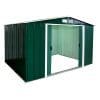 Metal Shed 10x10 - Sapphire Green