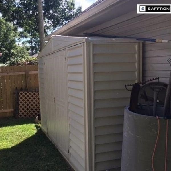 Plastic Shed 10X3- Saffron Vinyl - Image 4
