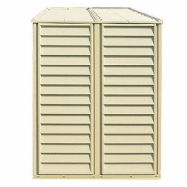 Plastic Shed 8x5 - Saffron Vinyl - Image 4