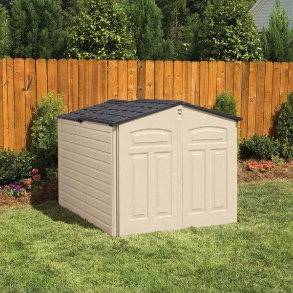 Plastic Shed 5x6 - Sliding Roof Rubbermaid - Image 2