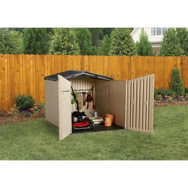 Plastic Shed 5x6 - Sliding Roof Rubbermaid - Image 3