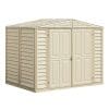 Plastic Shed 8x5 - Saffron Vinyl - Image 2