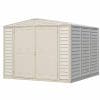 Plastic Shed 8x8 - Saffron Vinyl - Image 2