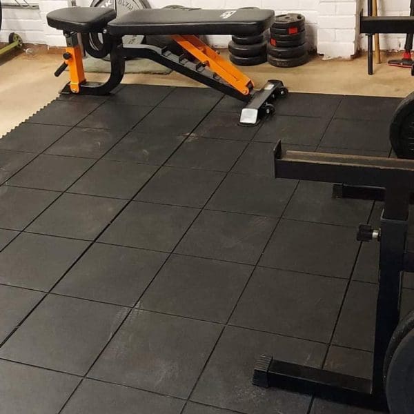 Rubber Gym Mats - 900x900mm - Image 5