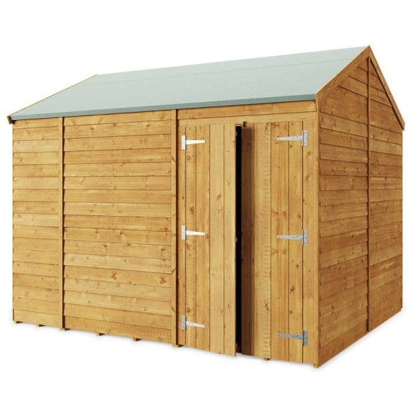Overlap 10x8 Windowless Apex Shed
