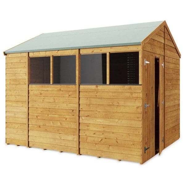 Overlap 10x8 Windowed Apex Shed - Image 2
