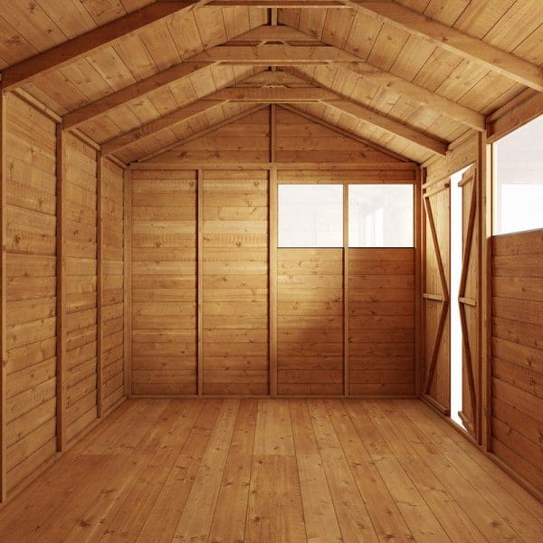 Overlap 10x8 Windowed Apex Shed - Image 3