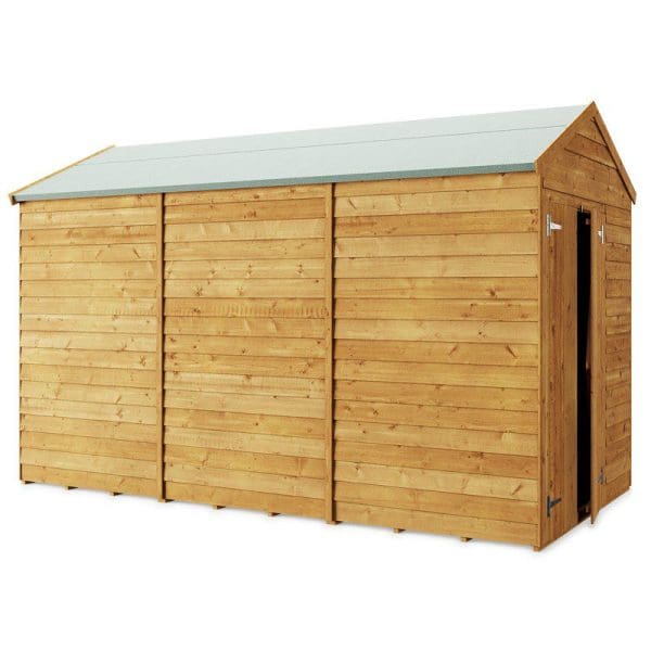 Overlap 12x6 Windowless Apex Shed - Image 2