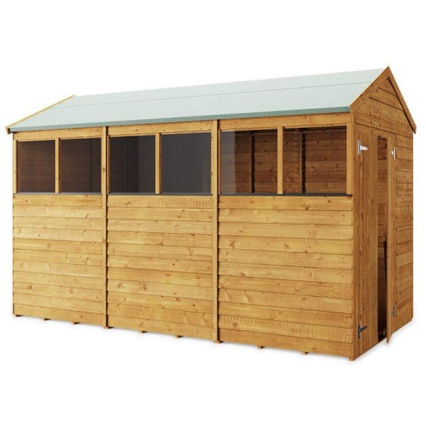 Overlap 12x6 Windowed Apex Shed - Image 2