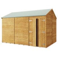 Overlap 12x8 Windowless Apex Shed