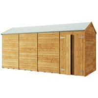 Overlap 16x6 Windowless Apex Shed