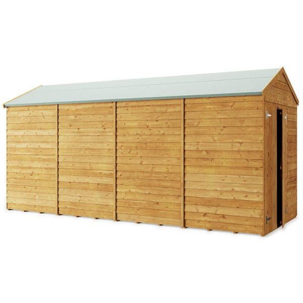 Overlap 16x6 Windowless Apex Shed - Image 2