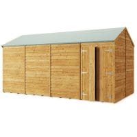 Overlap 16x8 Windowless Apex Shed