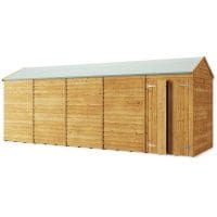 Overlap 20x6 Windowless Apex Shed