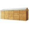 Overlap 20x6 Windowless Apex Shed - Image 2