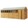 Overlap 20x8 Windowed Apex Shed