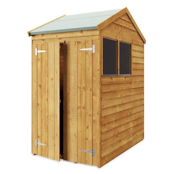 Overlap 4x6 Windowed Apex Shed