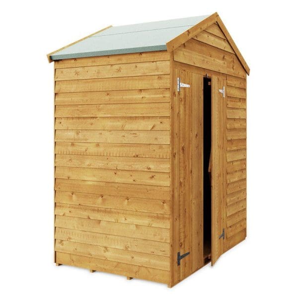 Overlap 4x6 Windowless Apex Shed - Image 2