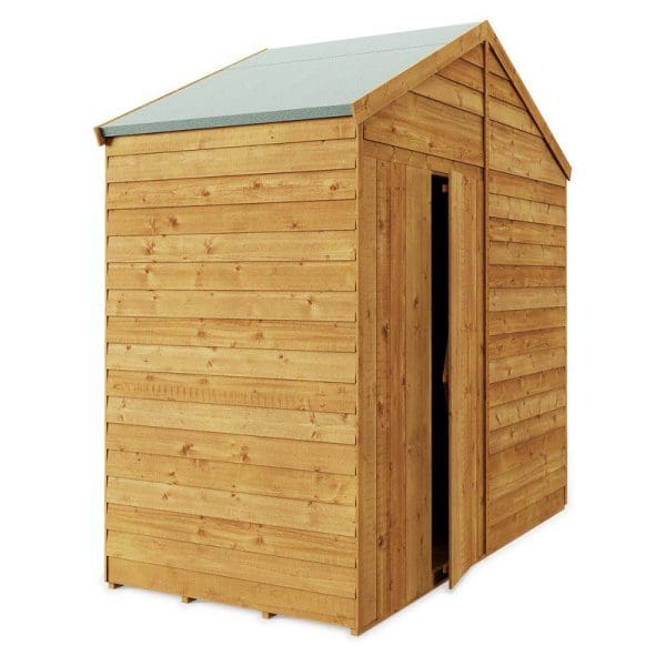 Overlap 4x8 Windowless Apex Shed