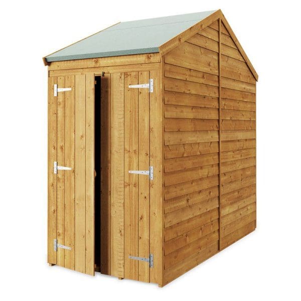 Overlap 4x8 Windowless Apex Shed - Image 2
