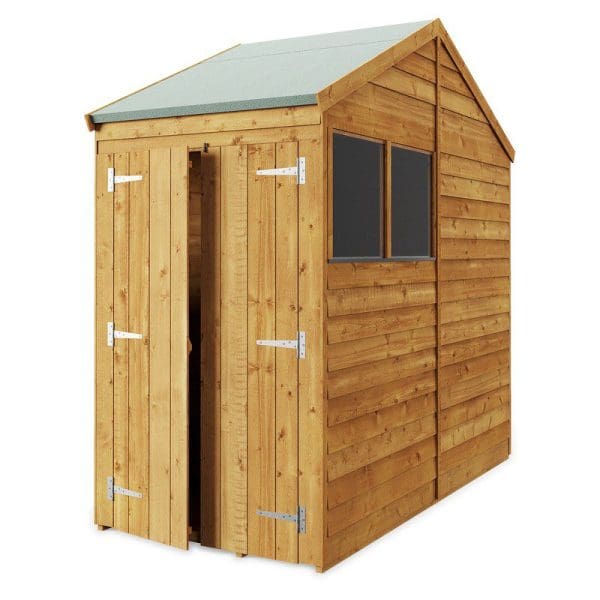 Overlap 4x8 Windowed Apex Shed - Image 3