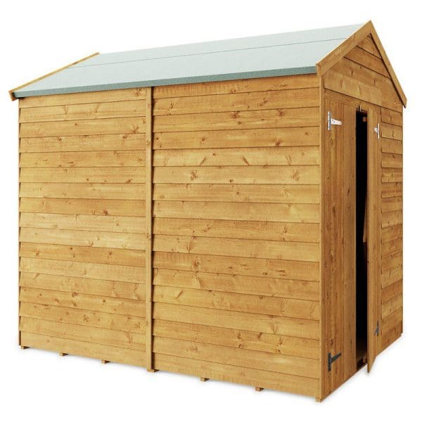 Overlap 8x6 Windowless Apex Shed - Image 2