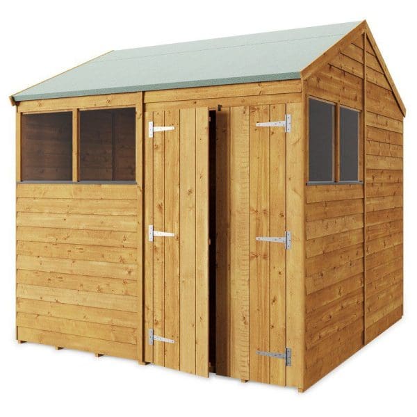 Overlap 8x8 Windowed Apex Shed