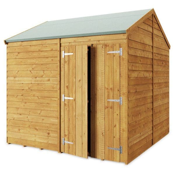Overlap 8x8 Windowless Apex Shed