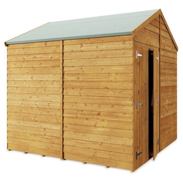 Overlap 8x8 Windowless Apex Shed - Image 2