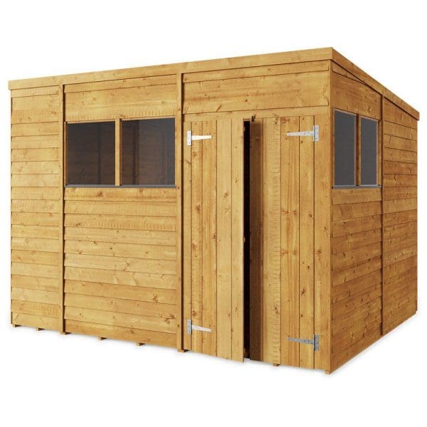 Overlap 10x8 Windowed Pent Shed